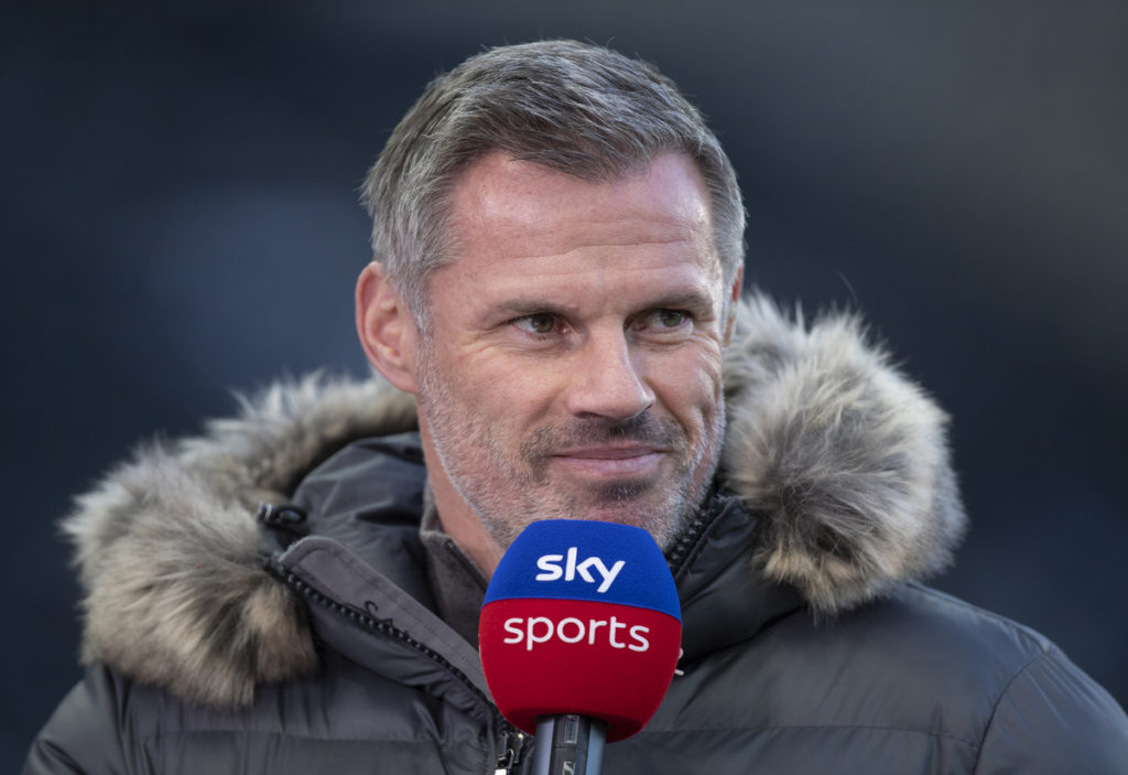 An image of Jamie Carragher on punditry