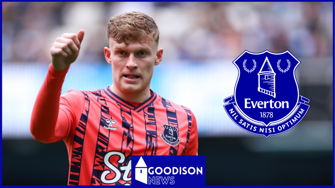 Everton star Jarrad Branthwaite