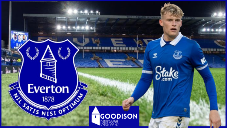Everton defender Jarrad Branthwaite