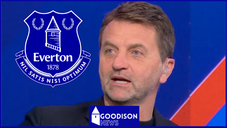 Tim Sherwood, Everton crest on Sky Sports