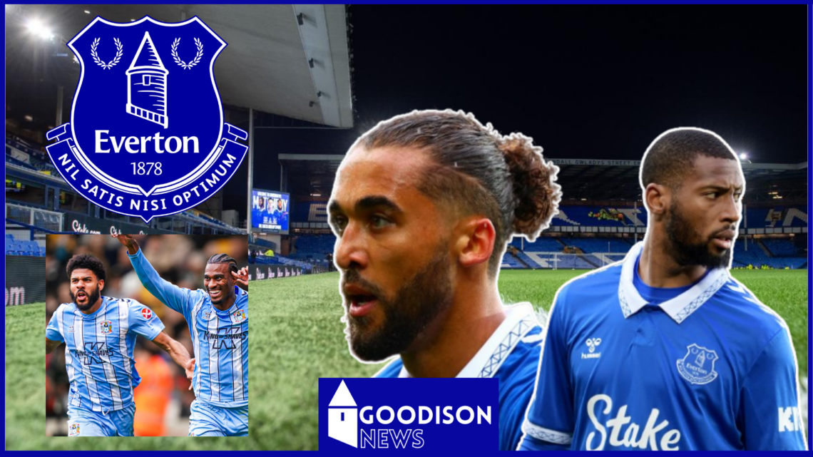 Ellis Simms at Everton