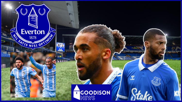 Ellis Simms at Everton