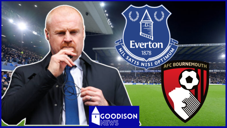 Everton, Bournemouth logo, Sean Dyche