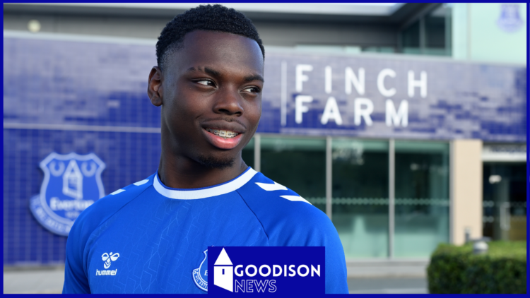 Everton youngster Coby Ebere