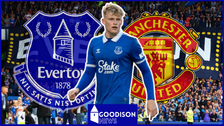 Everton Manchester United Jarrad Branthwaite