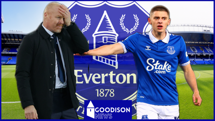 Everton Sean Dyche Vitaliy Mykolenko