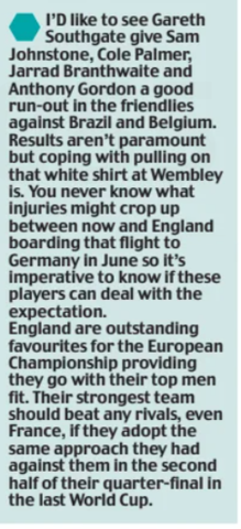 Graeme Souness on Jarrad Branthwaite at Everton and England