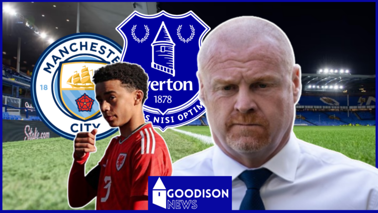 Jayden Lienou Everton Manchester City Sean Dyche