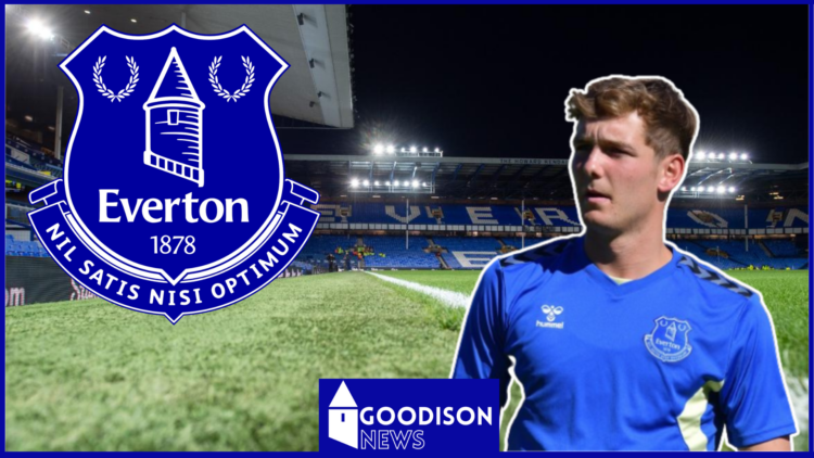 Lewis Warrington at Everton
