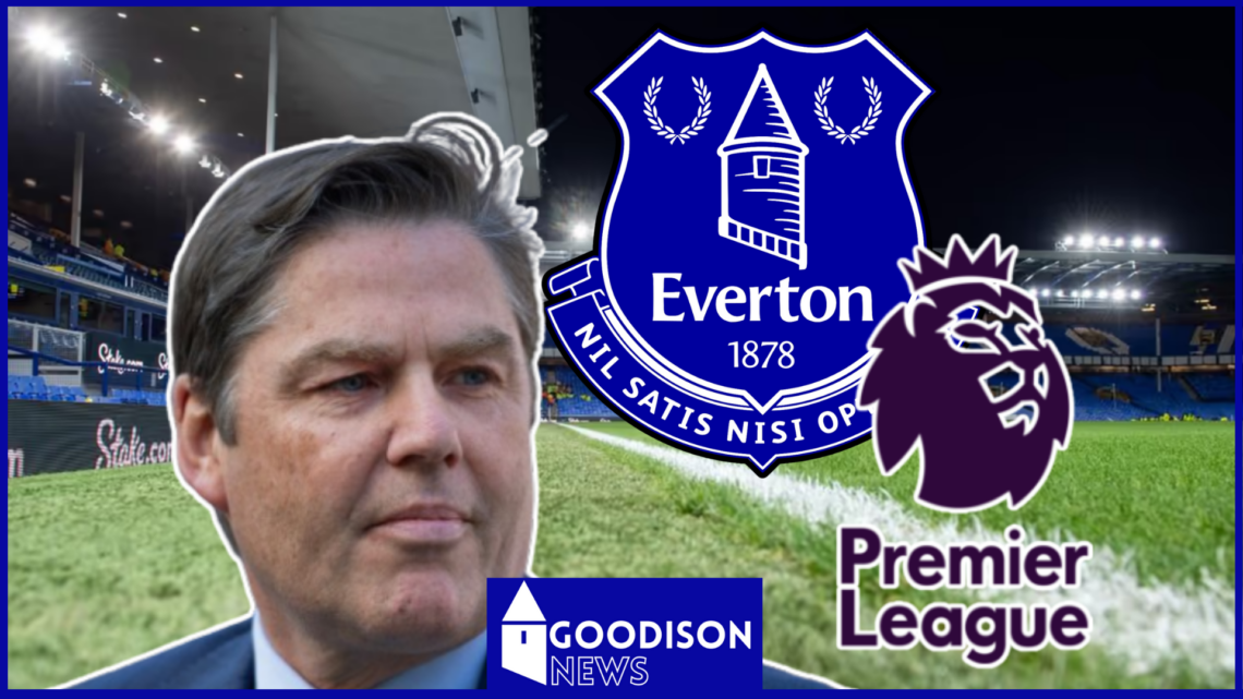 Richard Masters Everton Premier League Goodison Park