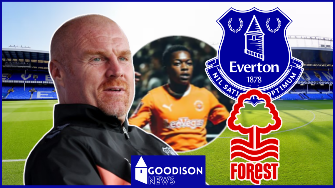 Sean Dyche Karamoko Dembele Everton Nottingham Forest Goodison Park