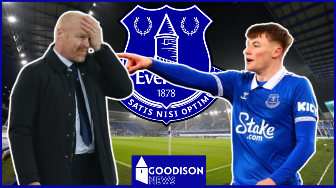 Sean Dyche Nathan Patterson Everton Goodison Park