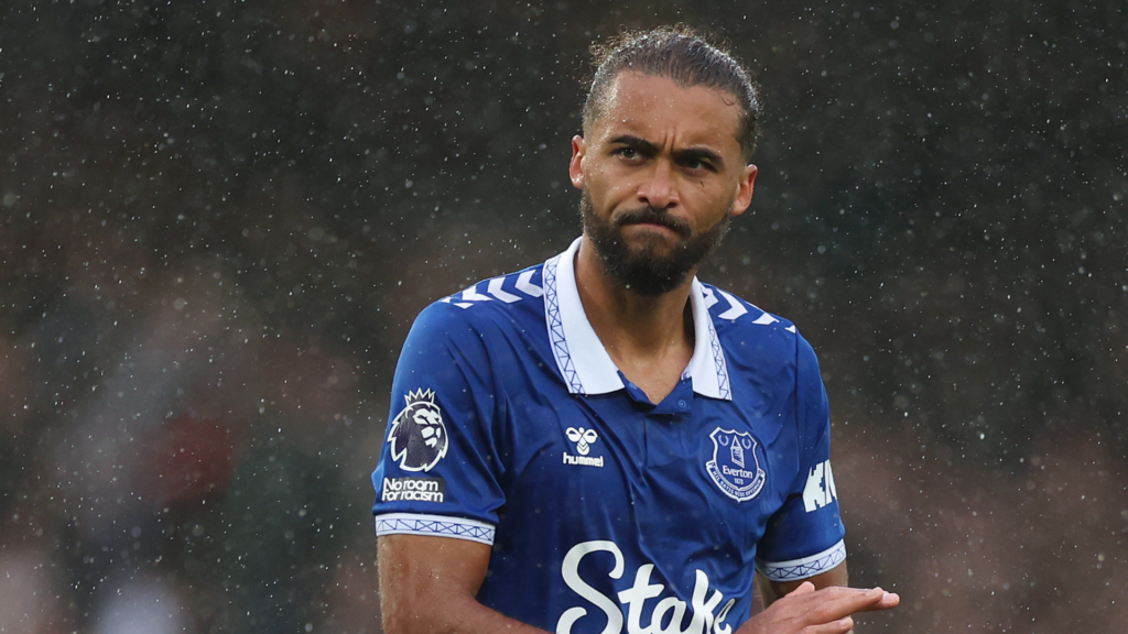 Everton striker Dominic Calvert-Lewin