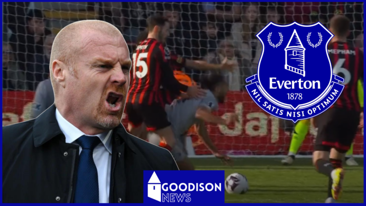 Sean Dyche angry after Everton potential controversy in Everton loss v Bournemouth
