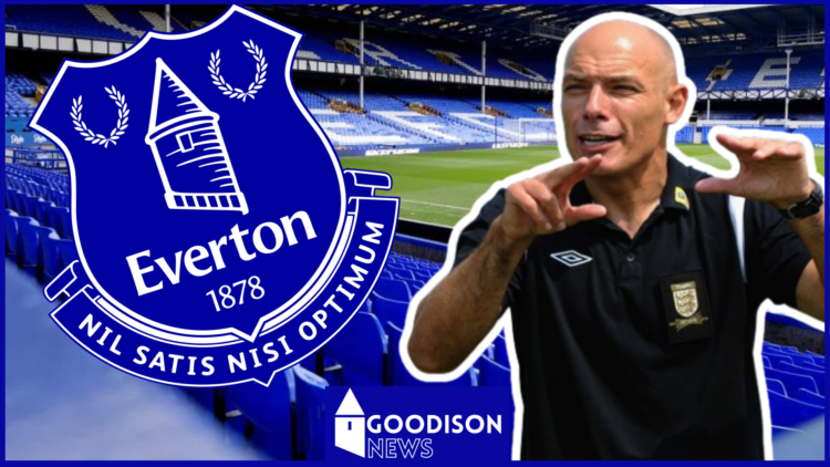 Everton badge, Howard Webb