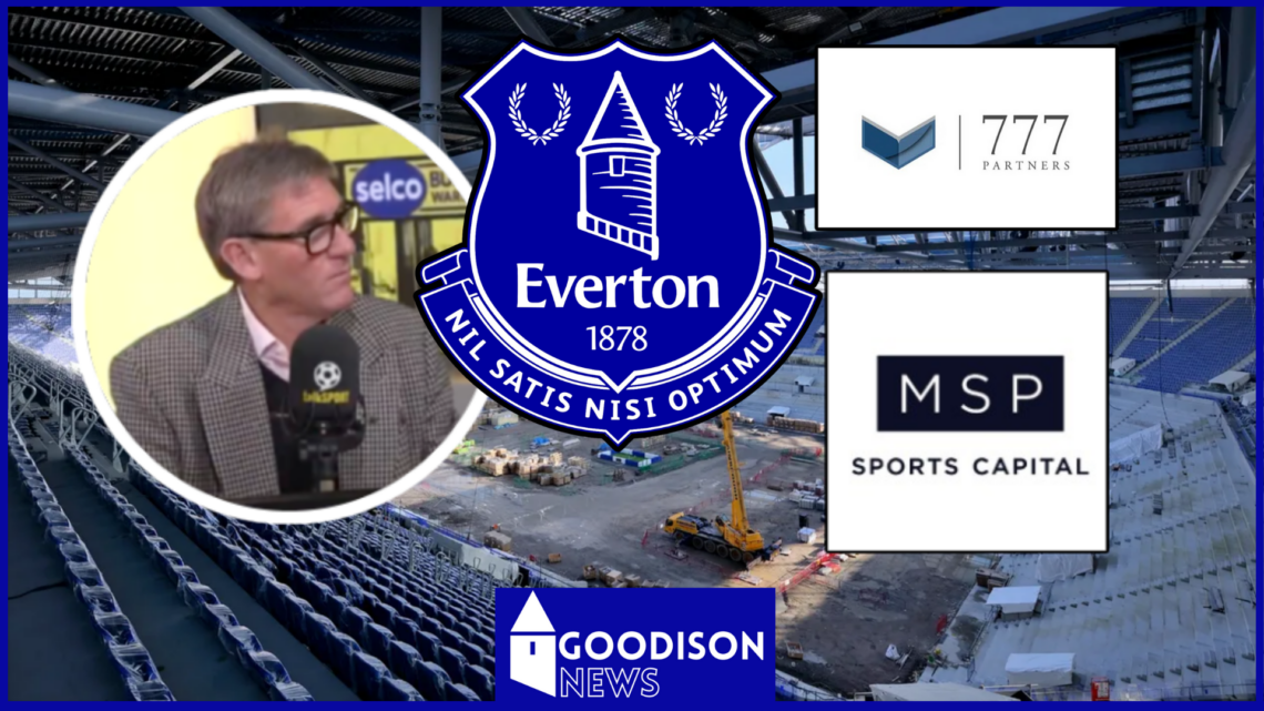 Everton 777 Partners MSP Sports Capital Simon Jordan