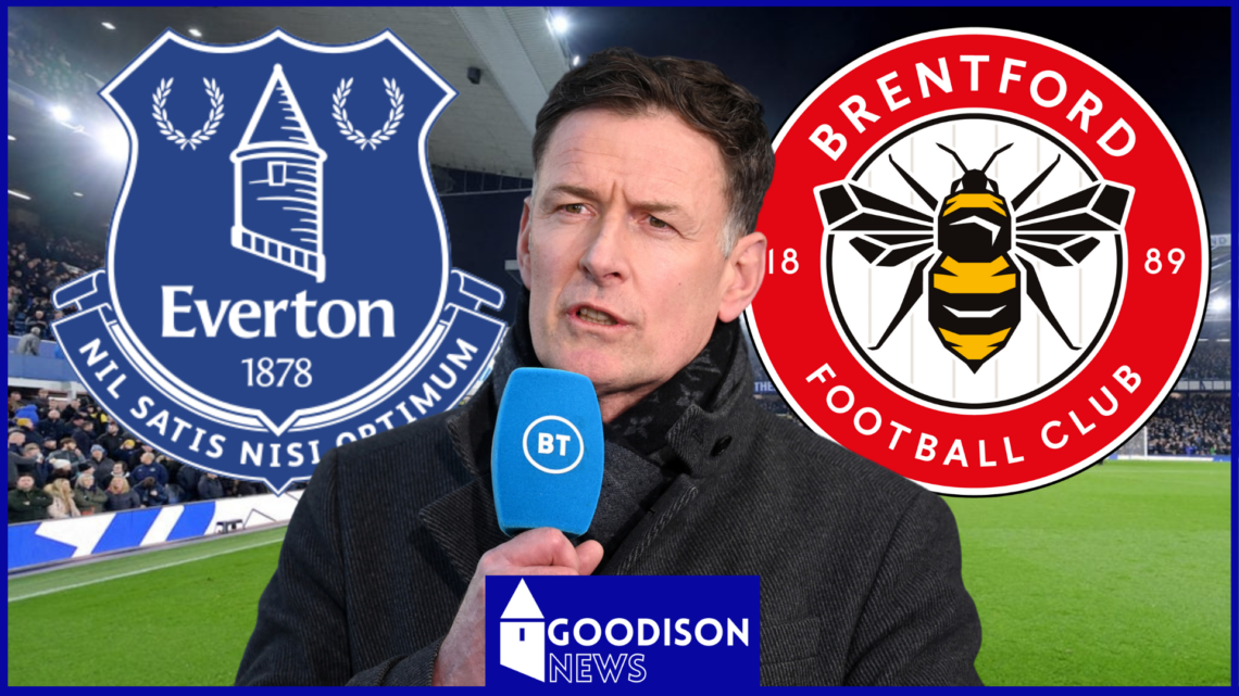 Chris Sutton, Everton and Brentford crests