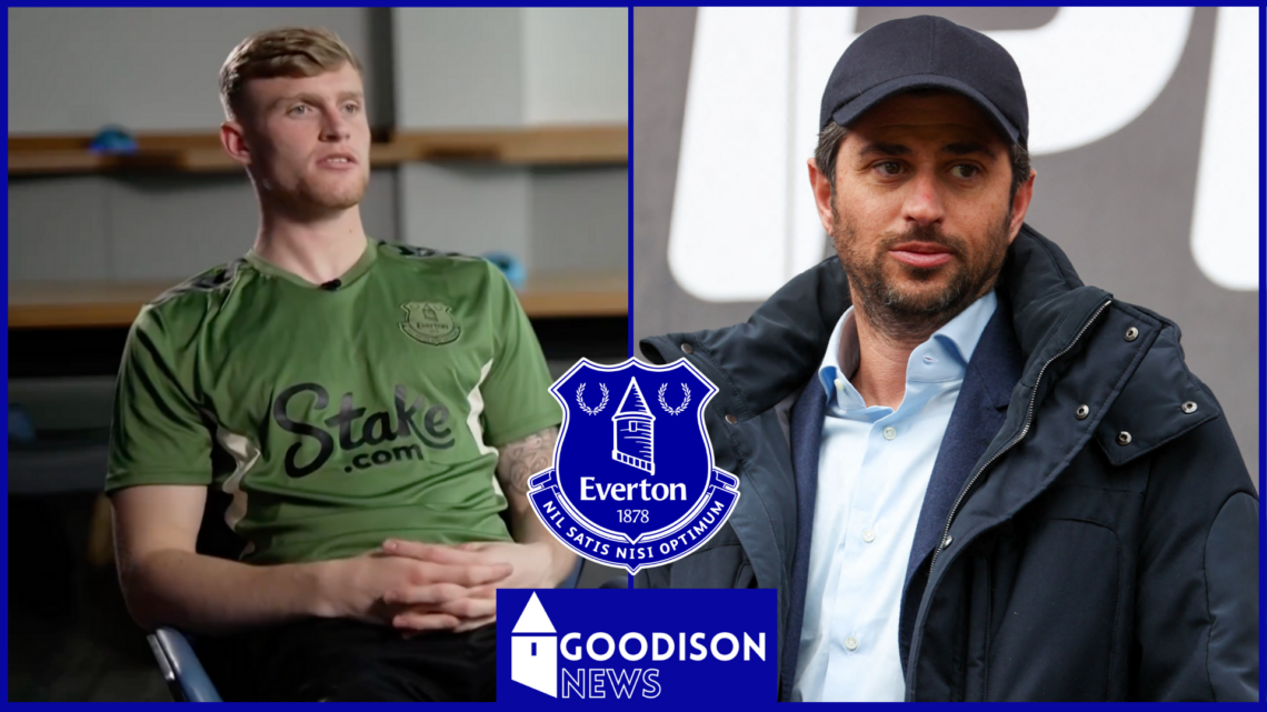 Jarrad Branthwaite Josh Wander Everton