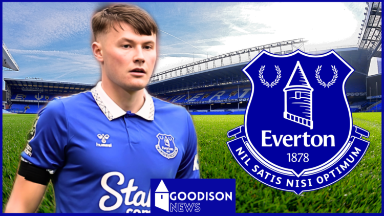 Everton badge, Nathan Patterson