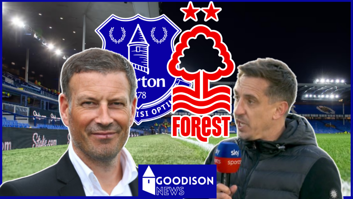 Everton Nottingham Forest Gary Neville Mark Clattenberg