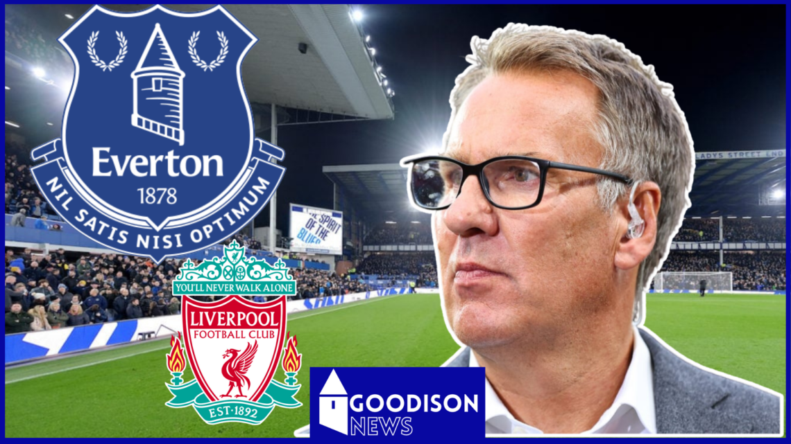 Paul Merson, Liverpool and Everton crests