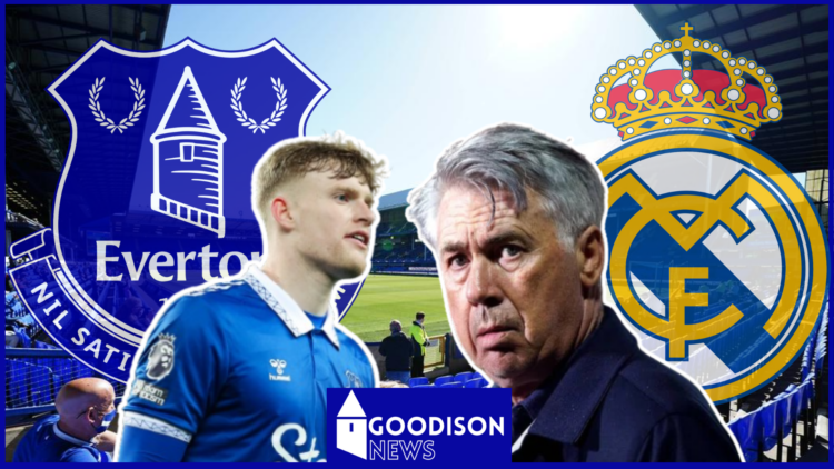 Everton Real Madrid Branthwaite Ancelotti