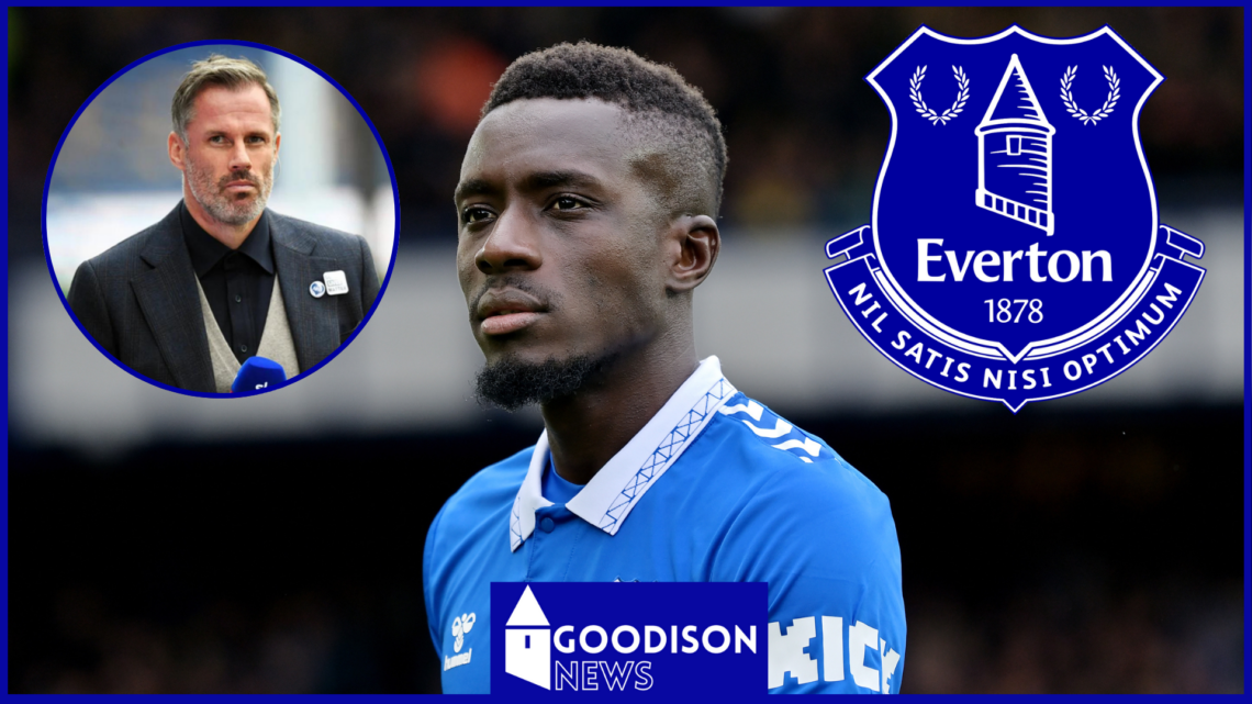 Jamie Carragher Idrissa Gueye Everton