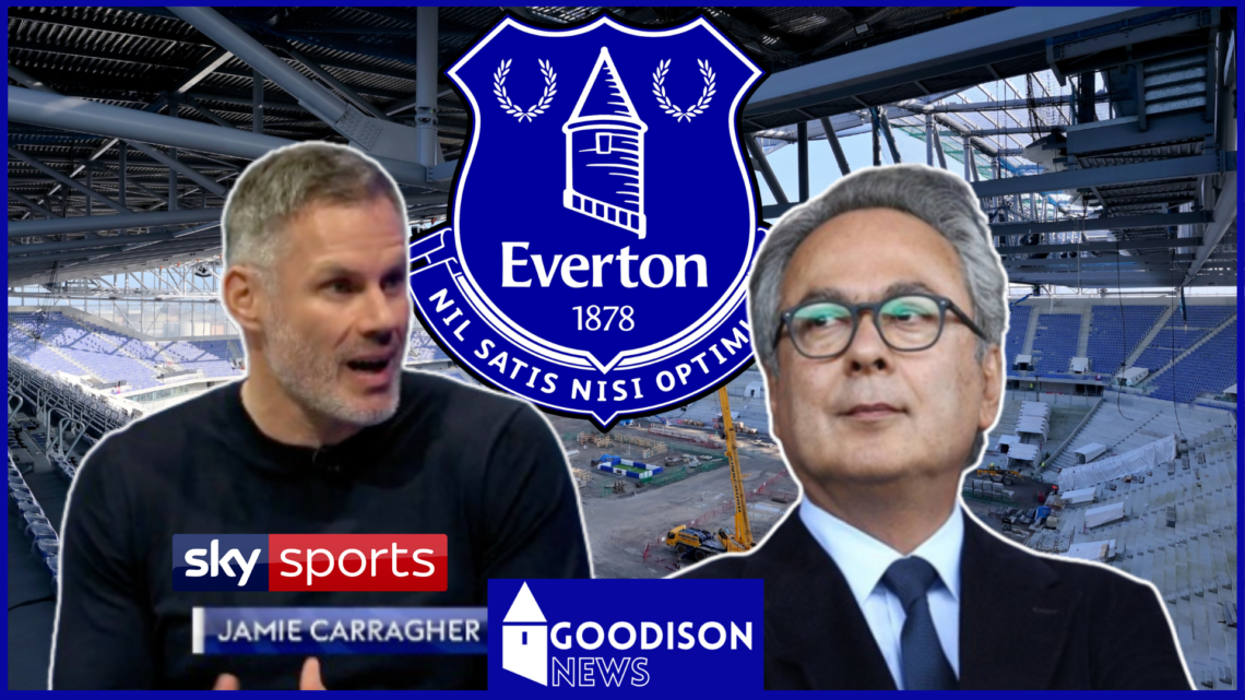 Jamie Carragher Sky Sports Farhad Moshiri Everton