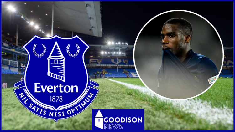 Niels Nkounkou at Everton