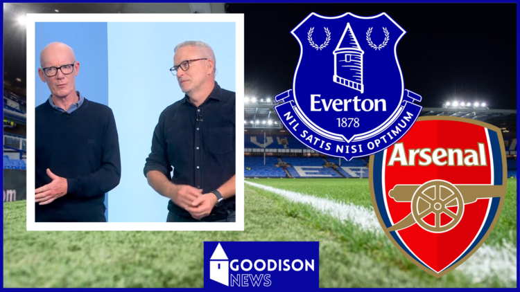 Dermot Gallagher, Everton badge, Arsenal badge