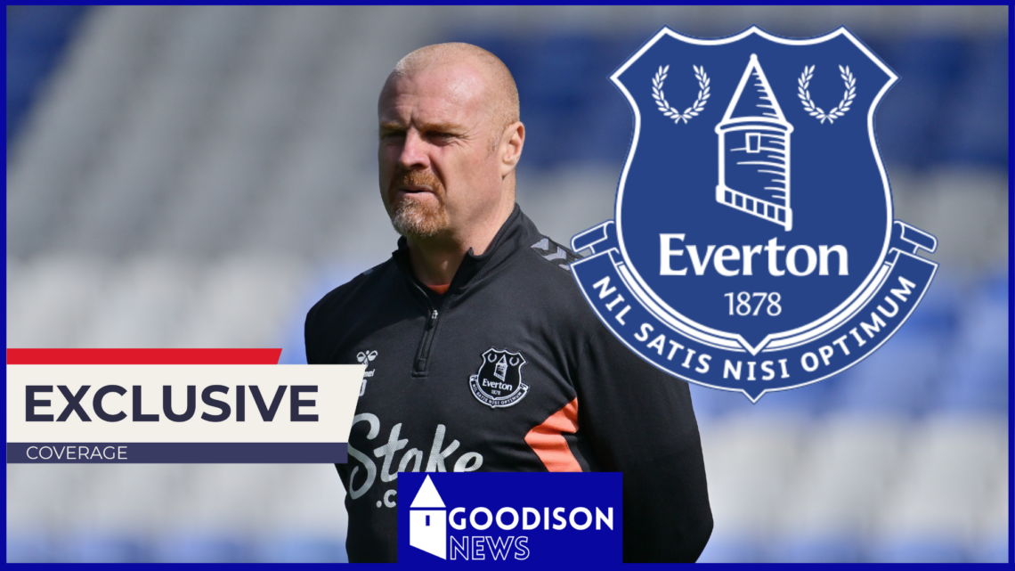 Sean Dyche, Everton crest