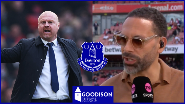 Sean Dyche Rio Ferdinand Everton