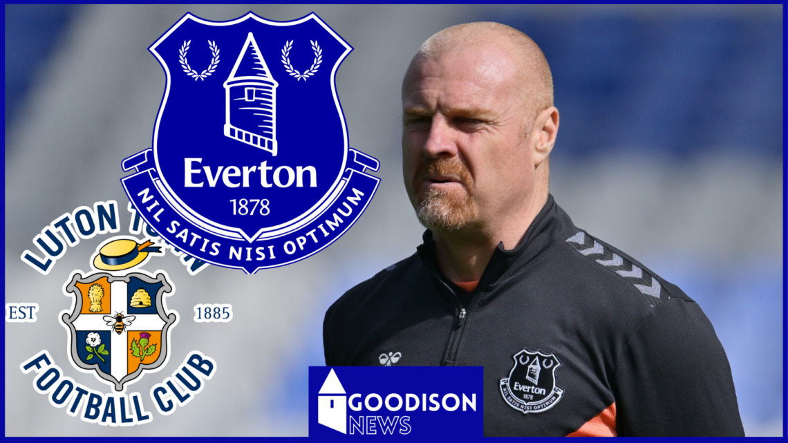 Everton Sean Dyche Luton Town
