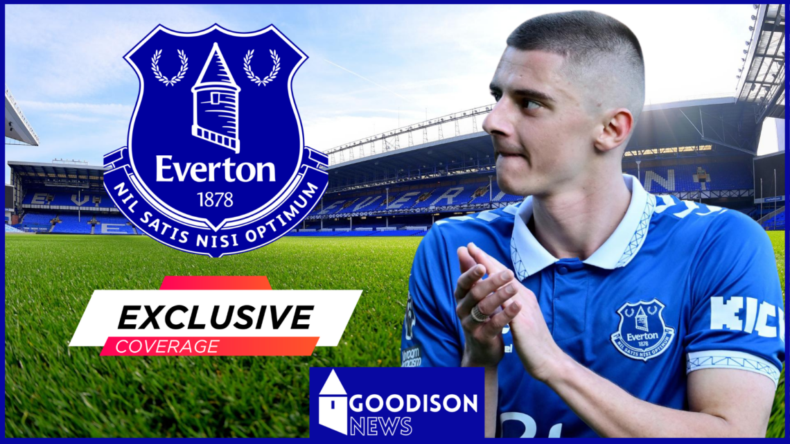 Everton, Goodison Park, Vitalii Mykolenko, Exclusive