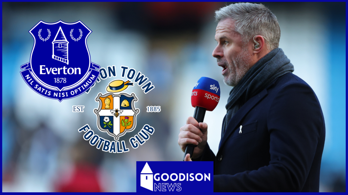 Jamie Carragher Everton Luton Town