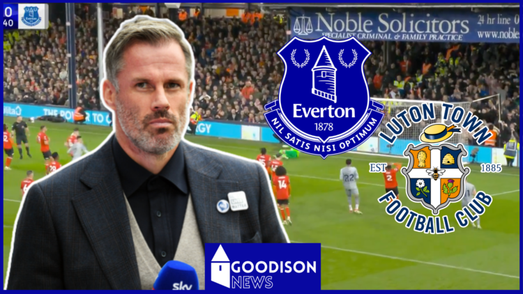 Jamie Carragher Luton Town Everton