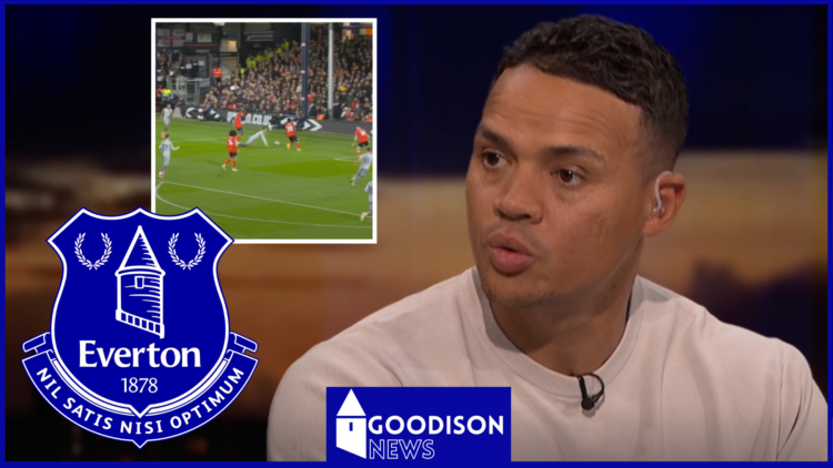 Jermaine Jenas, Everton badge, BBC Match of the Day