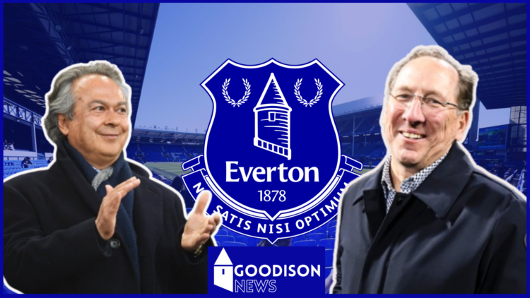 Farhad Moshiri, John Textor, Everton badge