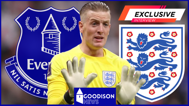 Everton England Pickford