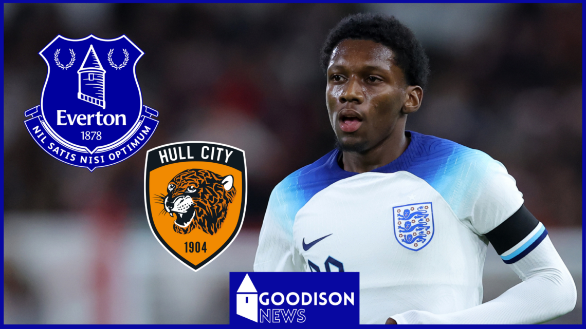 Everton Hull City Jaden Philogene