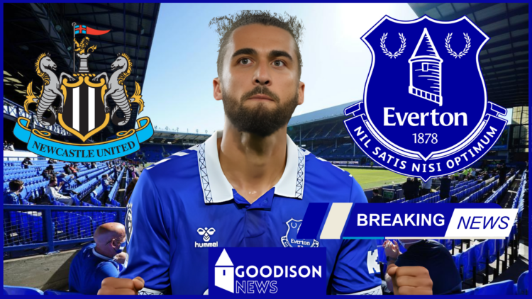 Everton Newcastle Dominic Calvert-Lewin