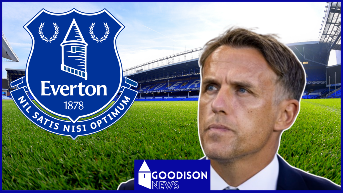 Phil Neville, Andre Gomes, Everton badge