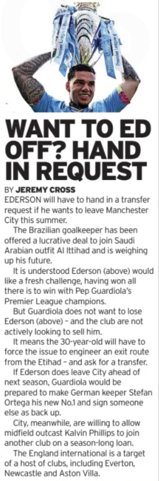 Daily Mirror pg 65