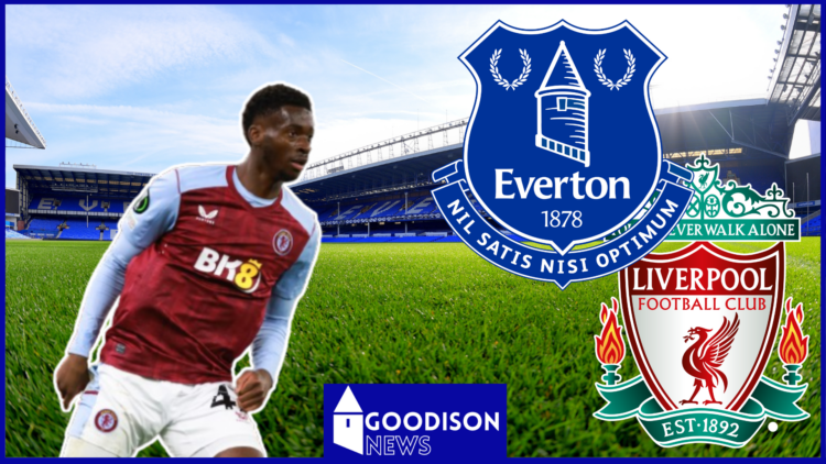 Tim Iroegbunam, Everton badge, Liverpool badge
