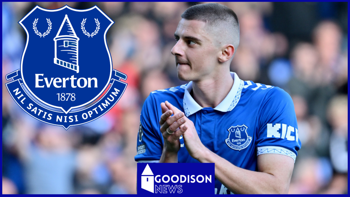 Vitalii Mykolenko, Everton badge