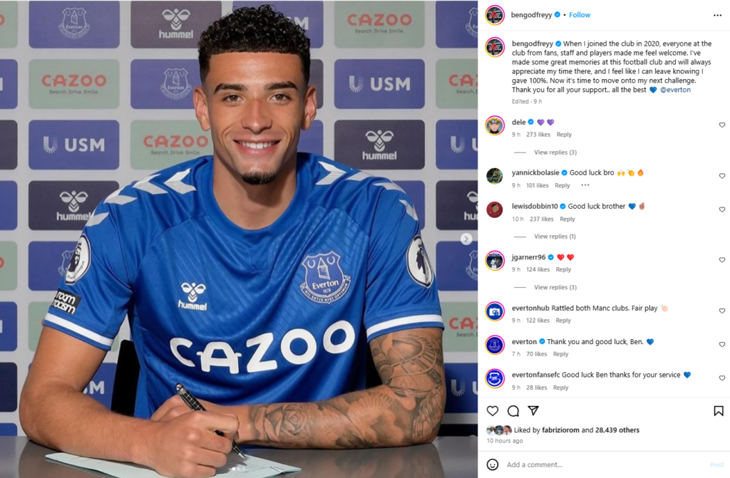 Ben Godfrey, Everton