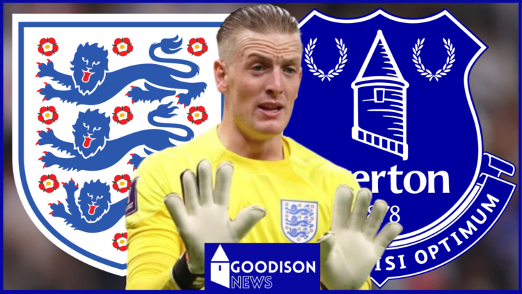 Everton England Pickford