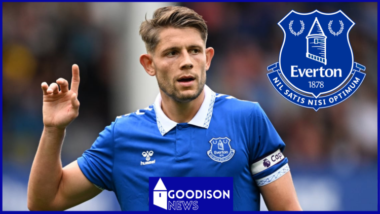 James Tarkowski, Everton badge
