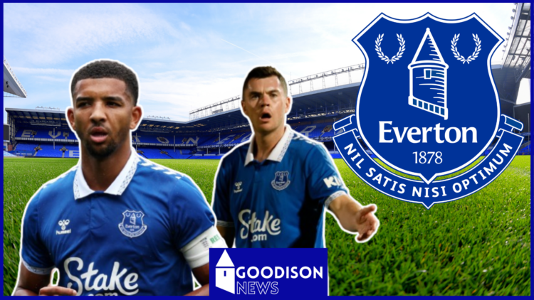 Mason Holgate, Michael Keane, Everton badge