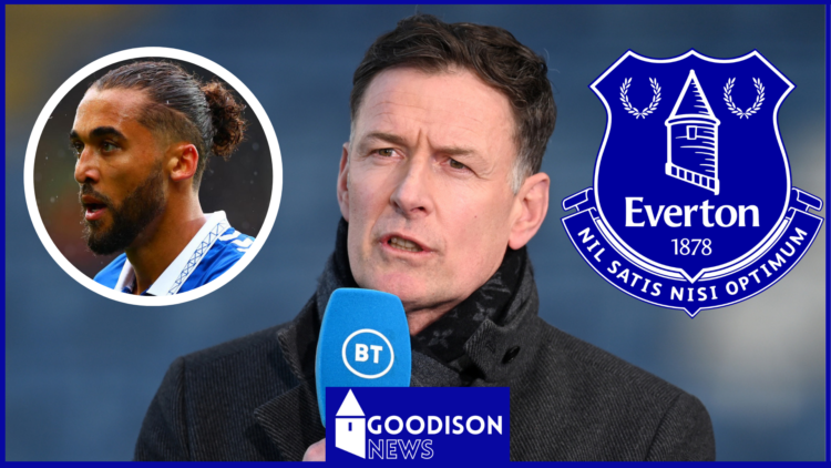 Chris Sutton, Dominic Calvert-Lewin, Everton badge